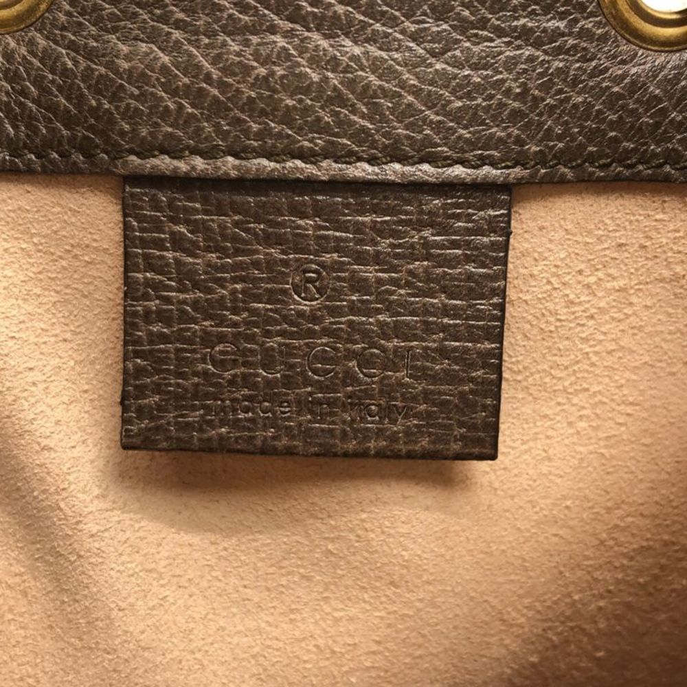 Gucci Ophidia Brown Canvas Shoulder Bag (Pre-Owned) - Picture 6 of 12